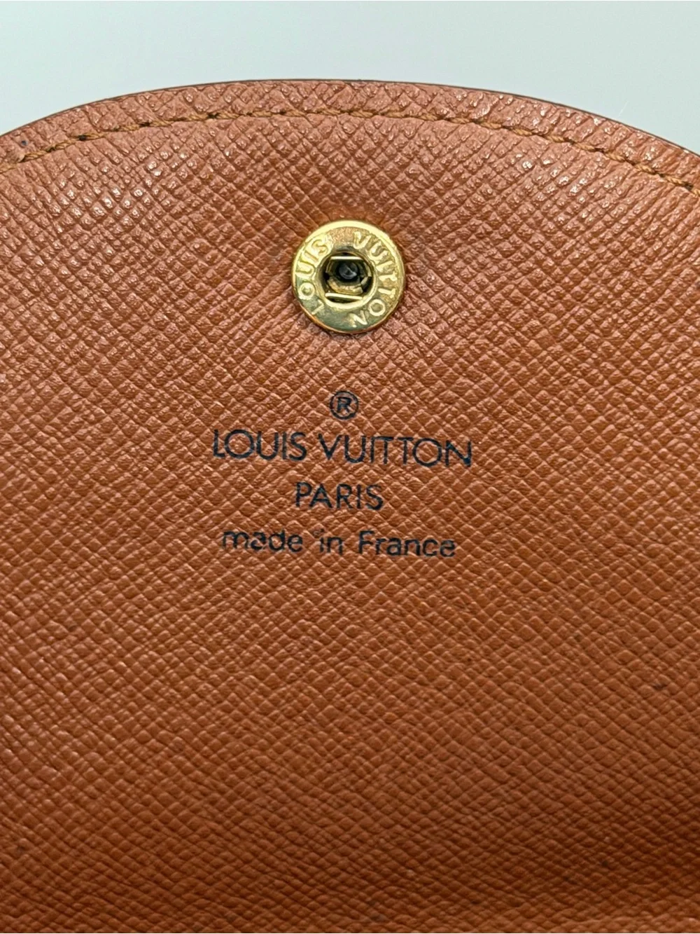 Louis Vuitton Monogram Porte-Monnaie Gousset coin purse